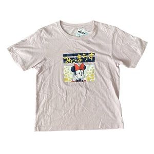 NWT Uniqlo Disney Minnie Mickey Mouse Manga Art Short Sleeve UT Tee T-Shirt Top